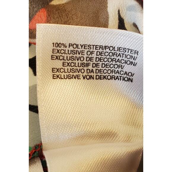 Nine West Womens Multicolor Polyester Sleeveless Round Neck Top Blouse Size M - Picture 11 of 14